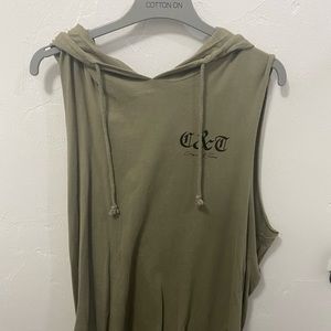 Cotton On - sleeveless hoodie